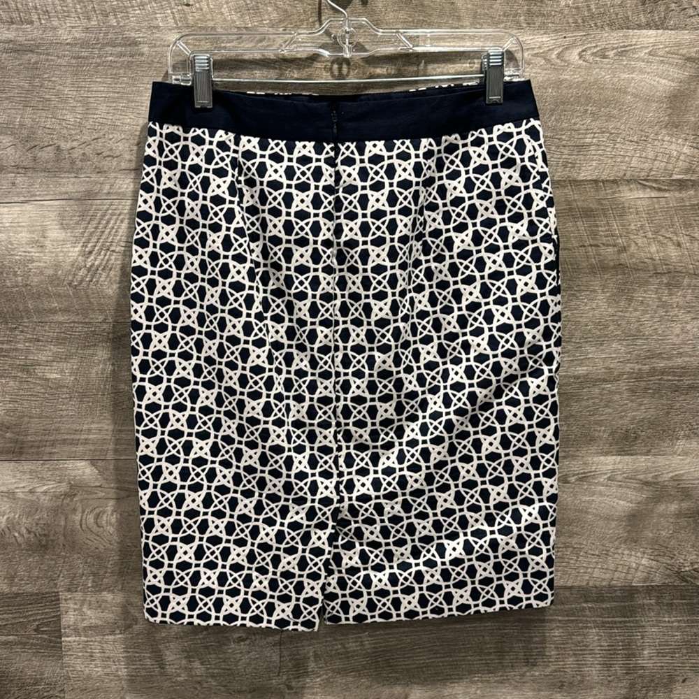 The Limited printed lined Skirt with Pockets, back zipper & Slit. - Picture 3 of 7